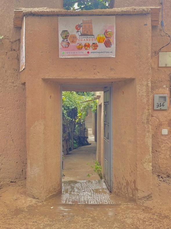 Cooperative Ogandou Maison D'Hotes Familiale Hotel Skoura Exterior photo